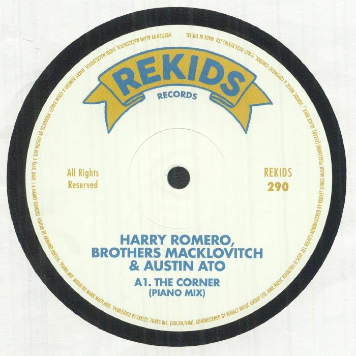 The Corner - Vinyl 12 Inch vinyl record cover