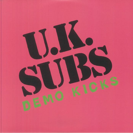 Demo Kicks - Green Vinyl LP vinyl record cover