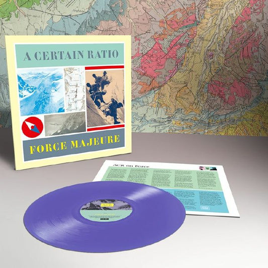 Force Majeure - Purple Vinyl LP vinyl record cover