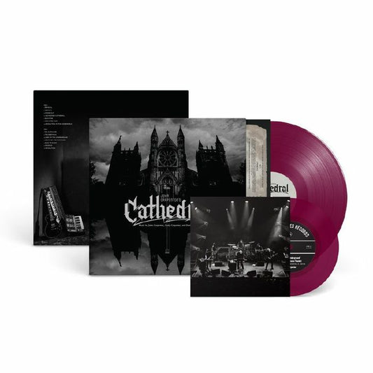 Cathedral - Limited Edition Amethyst Purple Vinyl LP + 7 Inch vinyl record cover