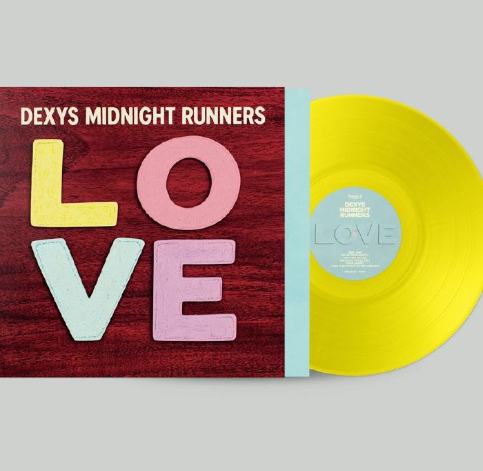 Love - Yellow Vinyl LP vinyl record cover