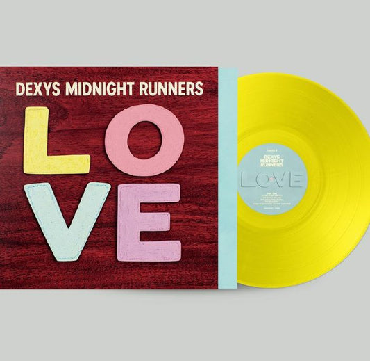 Love - Yellow Vinyl LP vinyl record cover