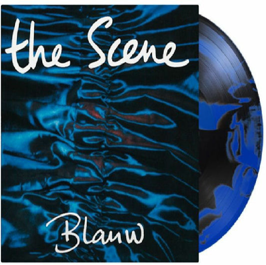 Blauw - Tie-Dye Blue & Black Vinyl LP vinyl record cover