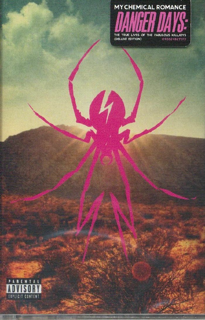 Danger Days: The True Lives Of The Fabulous Killjoys - Deluxe Edition Petrol Blue Cassette audio cassette cover