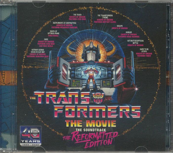 Transformers The Movie: The Soundtrack (The Reformatted Edition) - CD CD cover