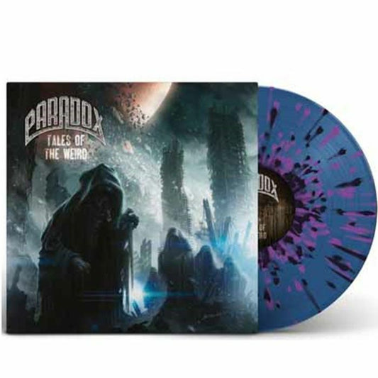 Tales Of The Weird - Blue Purple & Turquoise Splatter Vinyl LP vinyl record cover