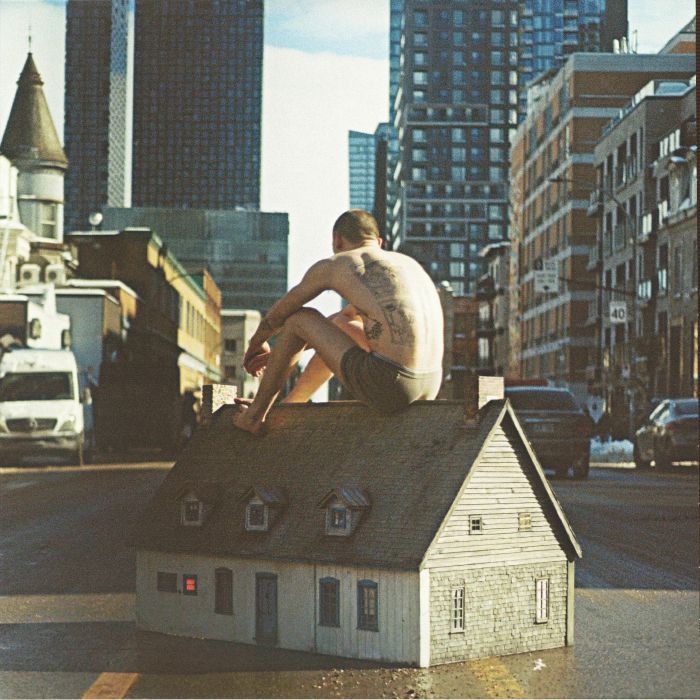 The Weathervane Is My Body - Red Marbled Vinyl LP vinyl record cover