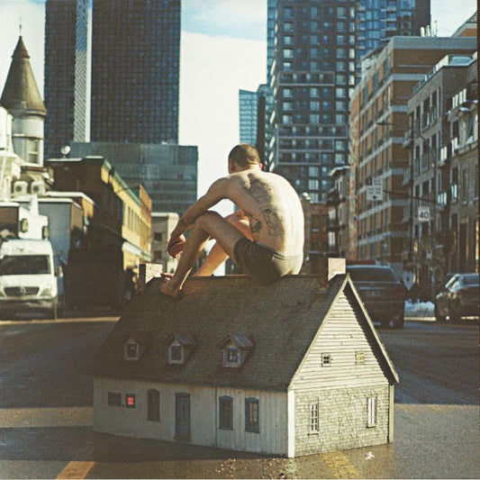 The Weathervane Is My Body - Red Marbled Vinyl LP vinyl record cover