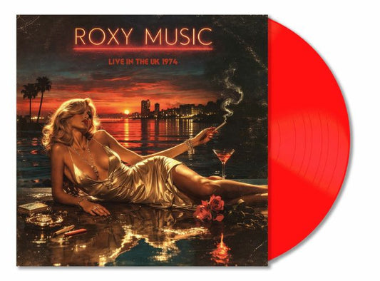 City Hall Newcastle 1974 FM Radio Broadcast - Red Vinyl LP vinyl record cover