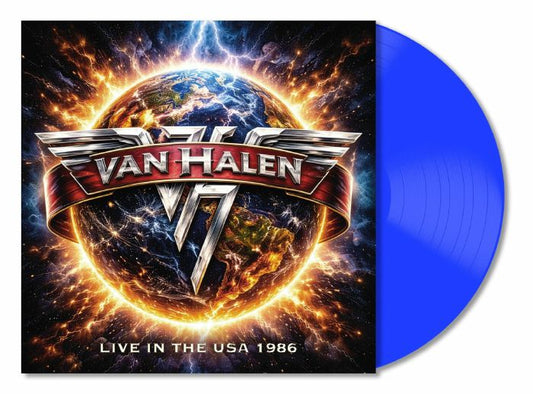 Live In The USA 1986 FM Broadcast - Limited Edition Blue Vinyl LP vinyl record cover
