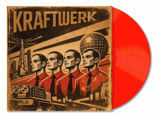 Live In The UK 1975 FM Radio Broadcast - Red Vinyl LP vinyl record cover