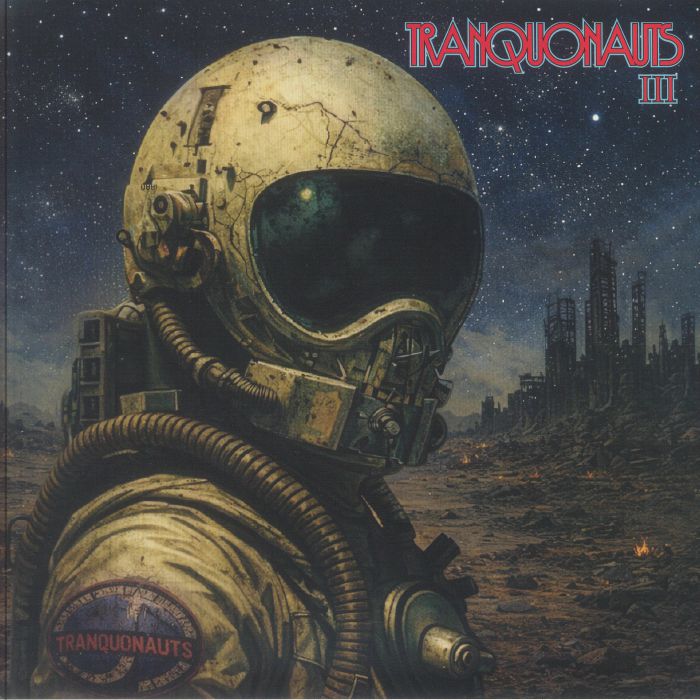 Tranquonauts III - Limited Edition Black & Red Vinyl LP vinyl record cover