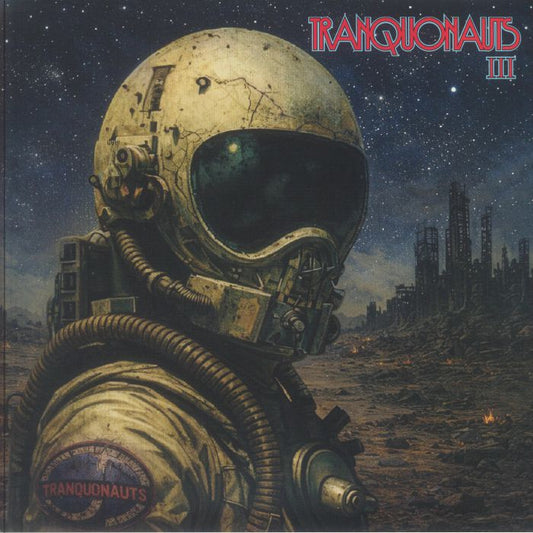 Tranquonauts III - Limited Edition Black & Red Vinyl LP vinyl record cover
