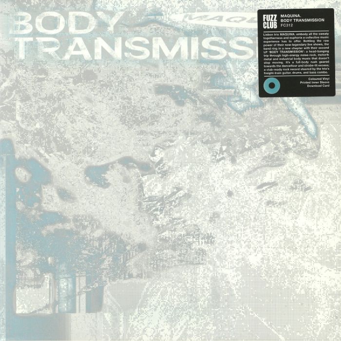 Body Transmission - Blue Vinyl LP vinyl record cover