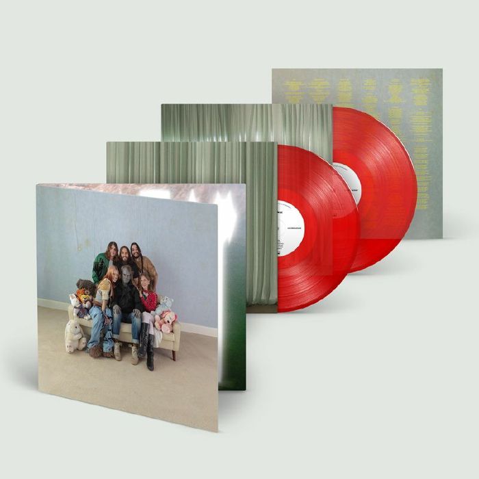 Moisturizer - Deluxe Edition Translucent Red 2xLP vinyl record cover