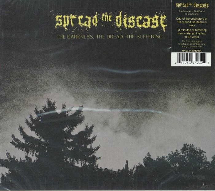 The Darkness. The Dread. The Suffering. - CD CD cover