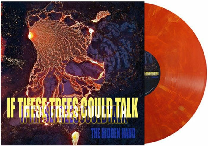 The Hidden Hand - Red Marbled Vinyl LP vinyl record cover