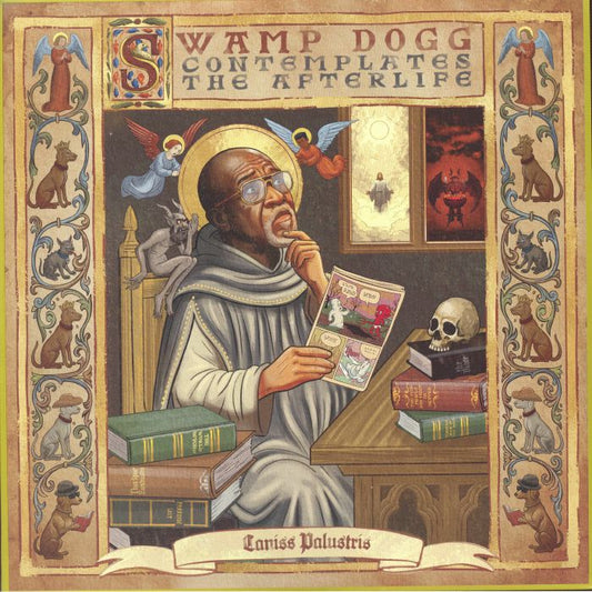 Swamp Dogg Contemplates The Afterlife - Gold Vinyl LP vinyl record cover