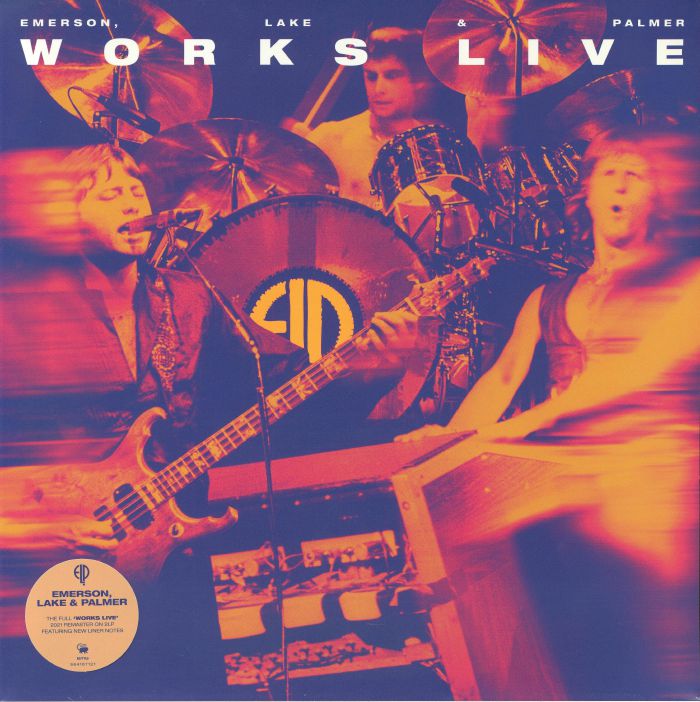 Works Live - 2xLP vinyl record cover