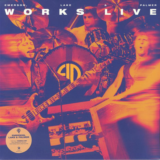 Works Live - 2xLP vinyl record cover