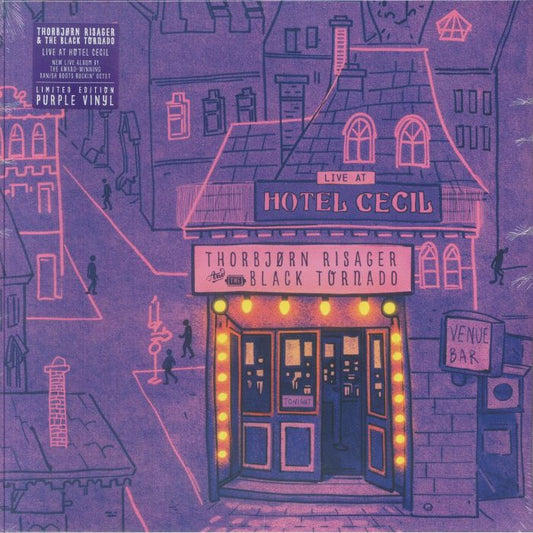 Live At Hotel Cecil - Limited Edition Purple Vinyl 2xLP vinyl record cover