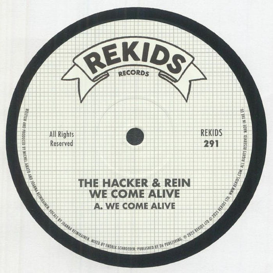 We Come Alive - Vinyl Single vinyl record cover