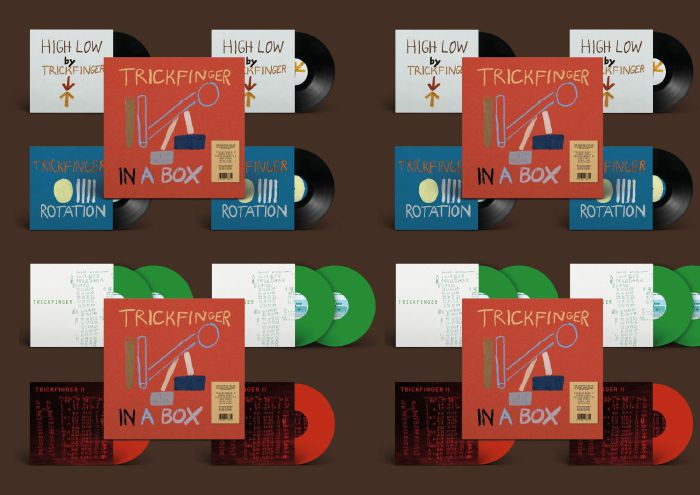 In A Box - Limited Edition Green, Red & Black Vinyl 5xLP Box Set vinyl record cover