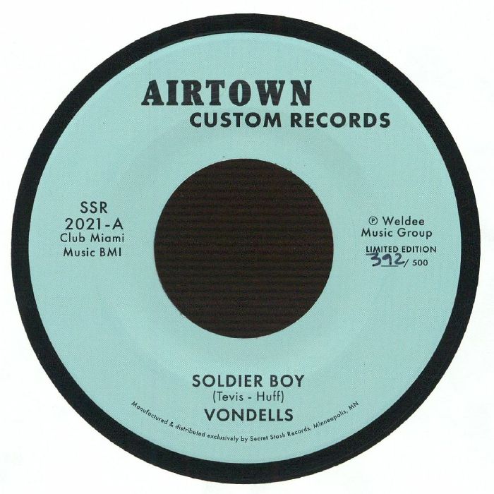 Soldier Boy - Limited Edition Vinyl Single vinyl record cover