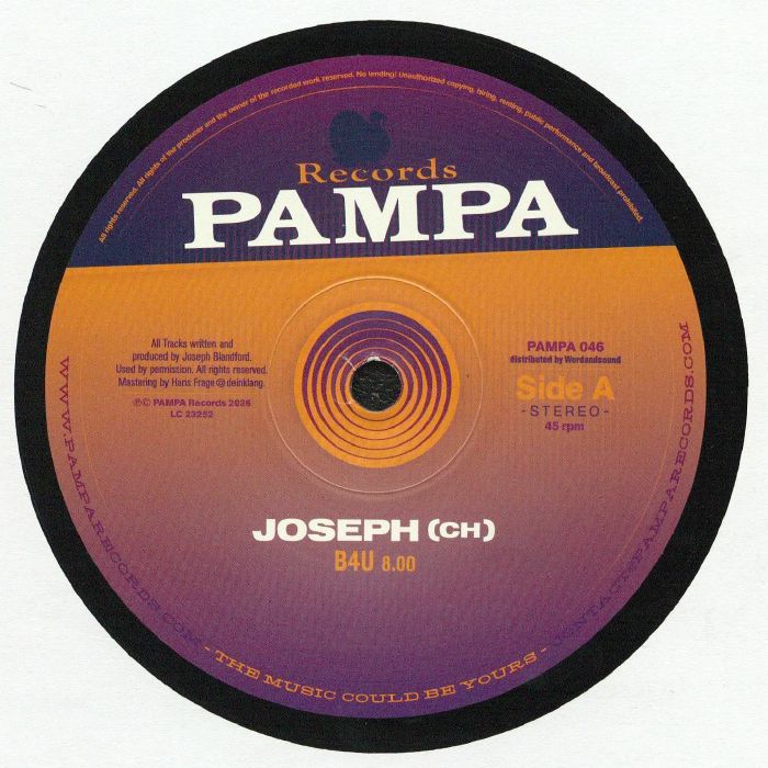 B4U EP - 12 Inch Vinyl EP vinyl record cover
