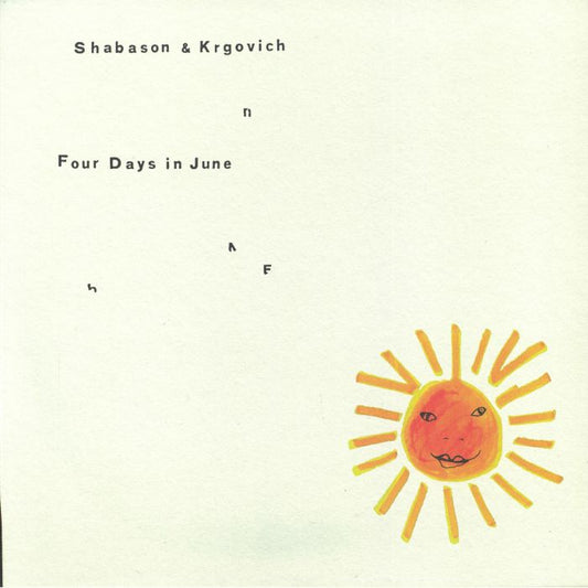 Four Days In June - Vinyl LP vinyl record cover