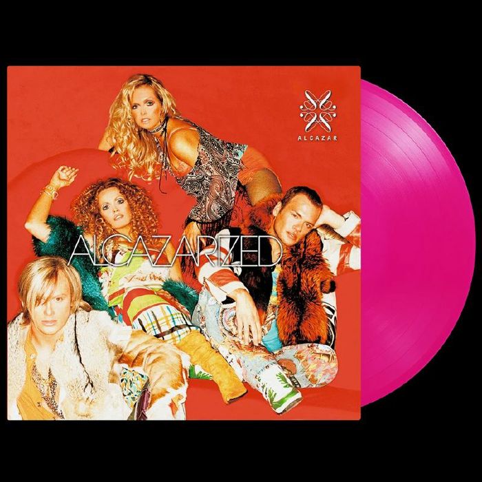 Alcazarized - Limited Edition Magenta Vinyl LP vinyl record cover