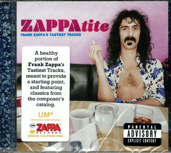 ZAPPAtite: Frank Zappa's Tastiest Tracks - CD CD cover