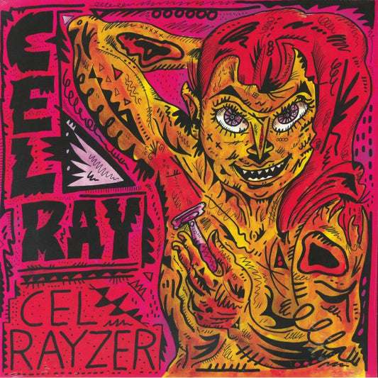 Cel Rayzer - Mustard Yellow Vinyl LP vinyl record cover