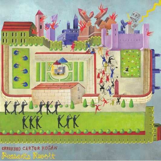 Peasants Revolt - Lime Green Vinyl LP vinyl record cover