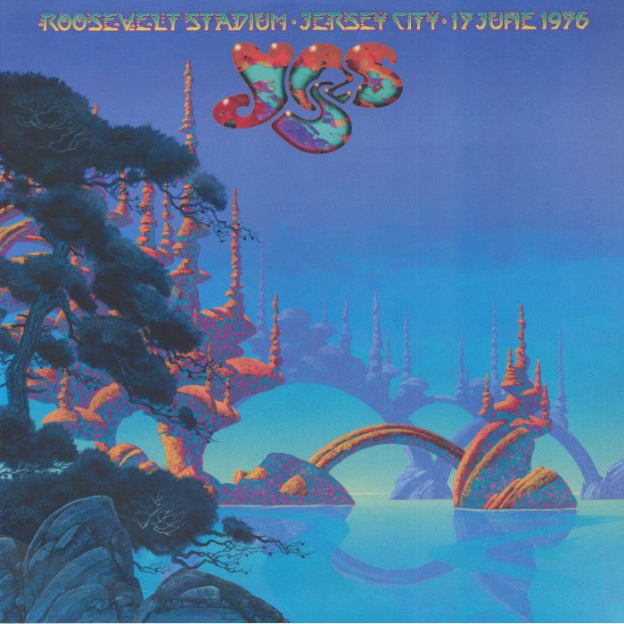 Live At Roosevelt Stadium Jersey City 17 June 1976 - 3xLP vinyl record cover