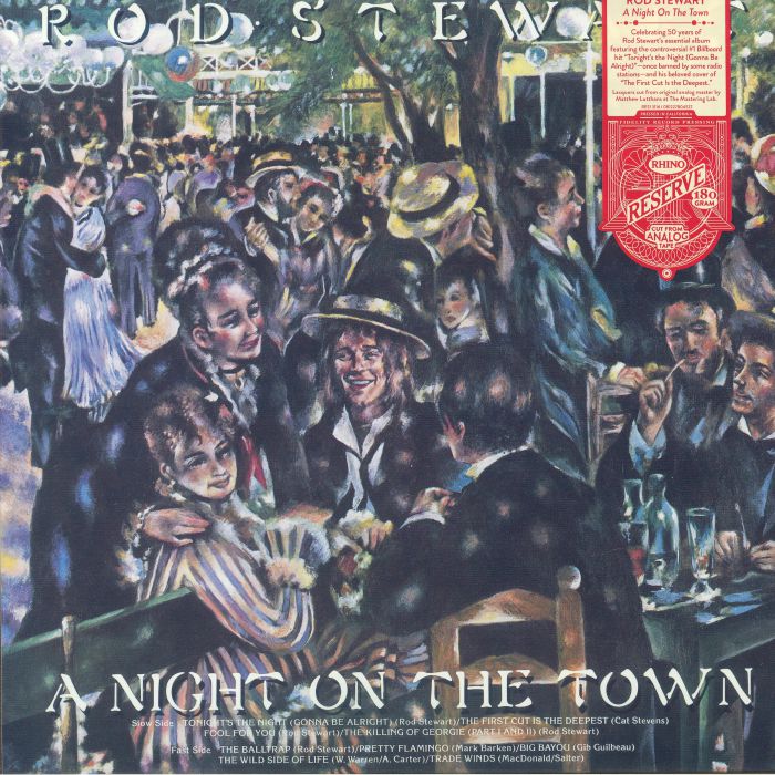 A Night On The Town - 180g Vinyl LP vinyl record cover