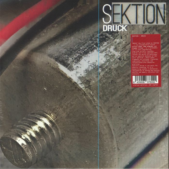 Druck - Limited Edition Vinyl LP vinyl record cover