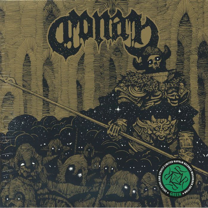Existential Void Guardian - Limited Edition Neon Green 2xLP vinyl record cover