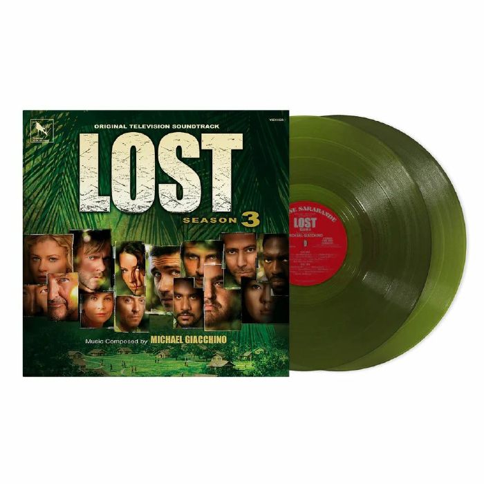 Lost: Season 3 Soundtrack - Forest Green 2xLP vinyl record cover