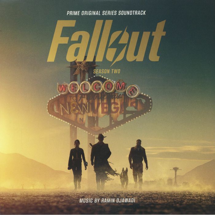 Fallout: Season Two - Blue & Gold Shimmer 2xLP vinyl record cover