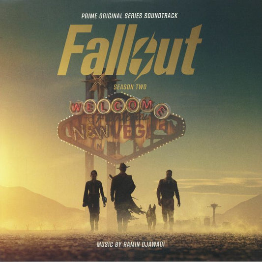 Fallout: Season Two - Blue & Gold Shimmer 2xLP vinyl record cover