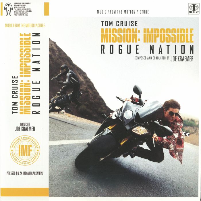 Mission Impossible: Rogue Nation (Soundtrack) - 2xLP vinyl record cover