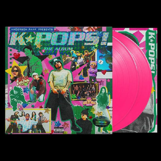 K Pops! The Album - Pink 2xLP vinyl record cover