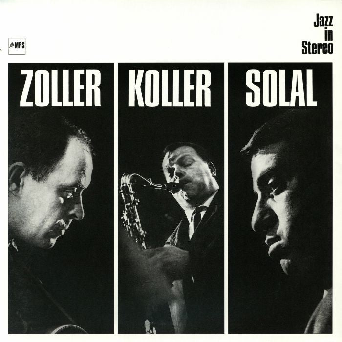 Zoller / Koller / Solal - Vinyl LP vinyl record cover