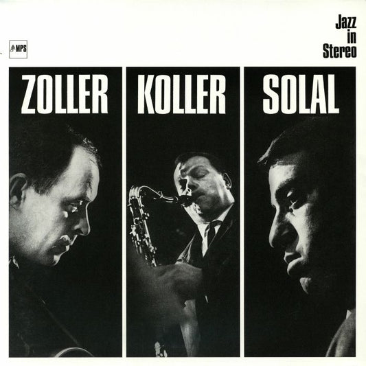 Zoller / Koller / Solal - Vinyl LP vinyl record cover