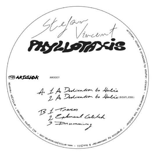 Phyllotaxis - 12 Inch vinyl record cover