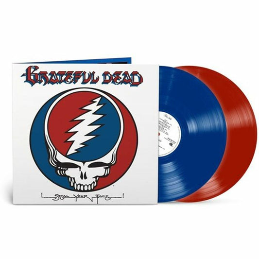 Steal Your Face - 50th Anniversary Red & Blue 2xLP vinyl record cover