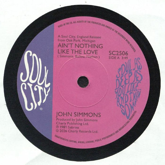 Ain't Nothing Like The Love - Vinyl Single vinyl record cover