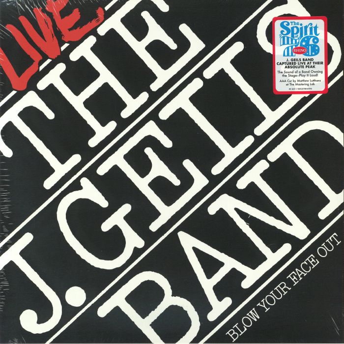 Live: Blow Your Face Out - Remastered 2xLP vinyl record cover