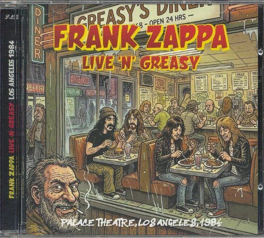 Live 'N' Greasy: Palace Theatre Los Angeles 1984 - 2CD CD cover